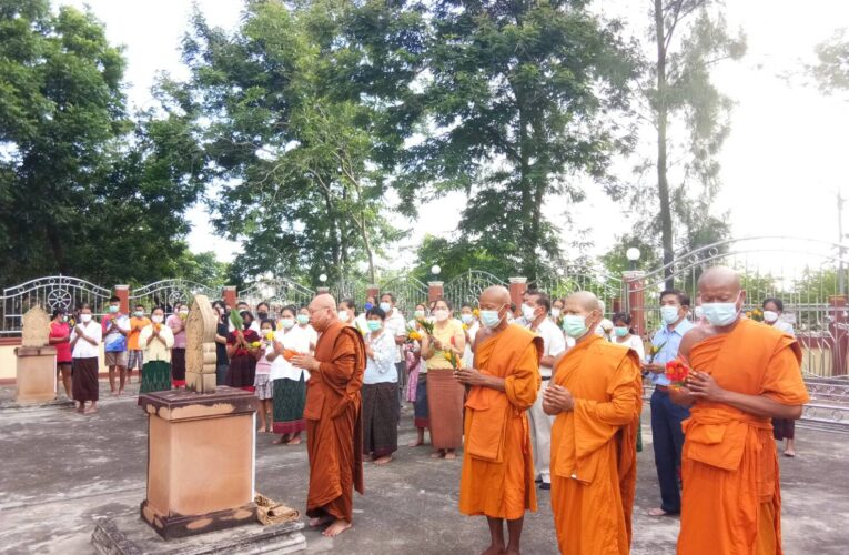 โครงการส่งเสริมพระพุทธศาสนาเนื่องในวันวิสาขบูชา  ประจำปี 2565 ณ วัดบ้านประทาย วันอาทิตย์ที่ 15 พฤษภาคม 2565